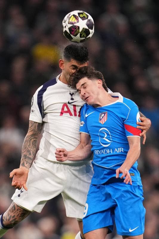 Football. UEFA Champions League. Tottenham Hotspur - Atletico Madrid. 18.03.2026