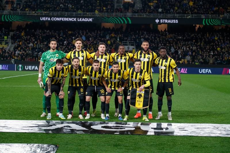 Football. UEFA Europa League. AEK Athens - NK Celje. 19.03.2026