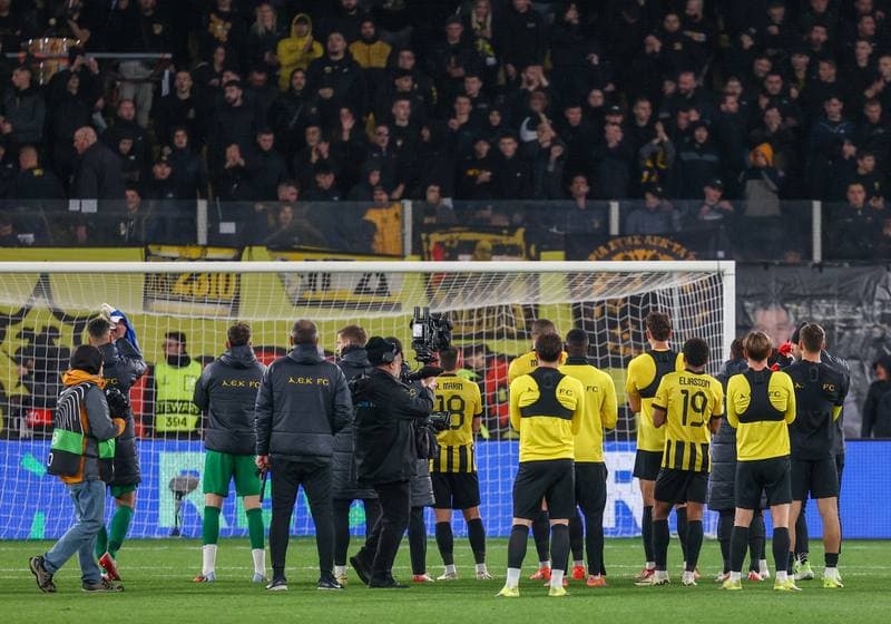 Football. UEFA Europa League. AEK Athens - NK Celje. 19.03.2026