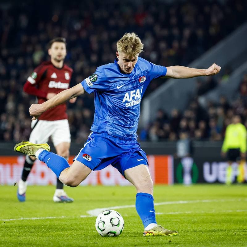 Football. UEFA Conference League. Sparta Prague - AZ Alkmaar. 19.03.2026