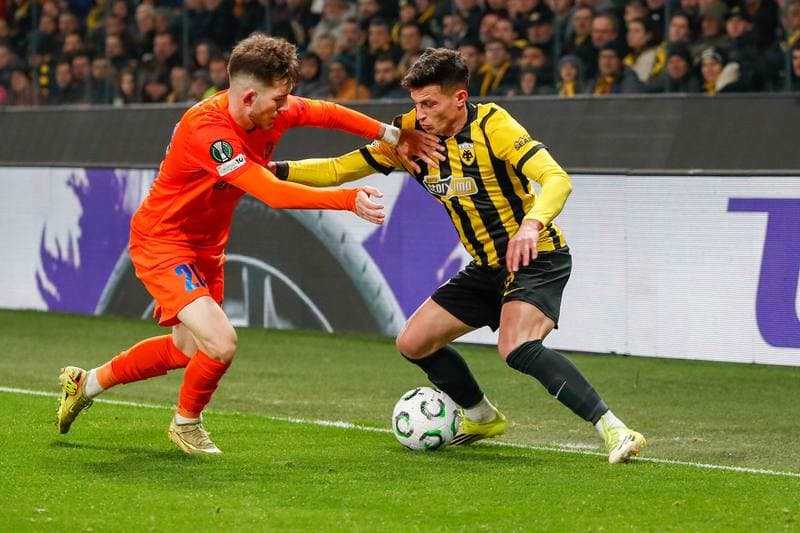 Football. UEFA Europa League. AEK Athens - NK Celje. 19.03.2026