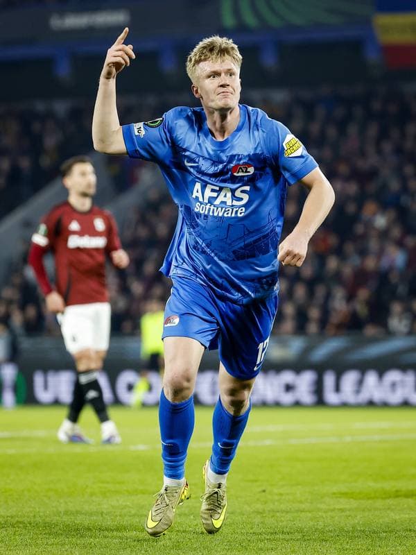 Football. UEFA Conference League. Sparta Prague - AZ Alkmaar. 19.03.2026