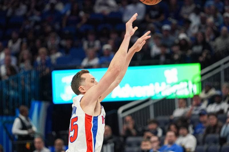 Basketball. NBA. Orlando Magic - Detroit Pistons. 08.12.2026
