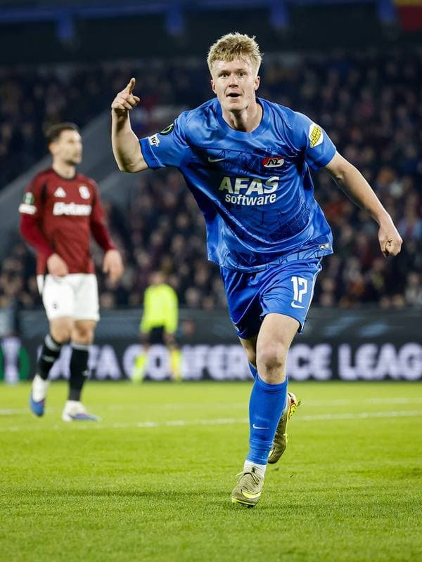 Football. UEFA Conference League. Sparta Prague - AZ Alkmaar. 19.03.2026