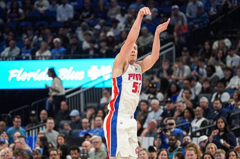 Basketball. NBA. Orlando Magic - Detroit Pistons. 08.12.2026