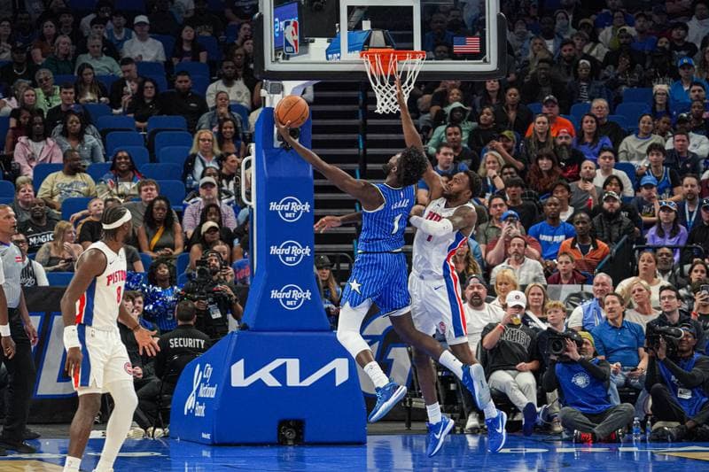 Basketball. NBA. Orlando Magic - Detroit Pistons. 08.12.2026