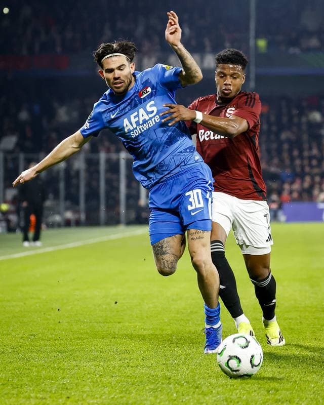 Football. UEFA Conference League. Sparta Prague - AZ Alkmaar. 19.03.2026
