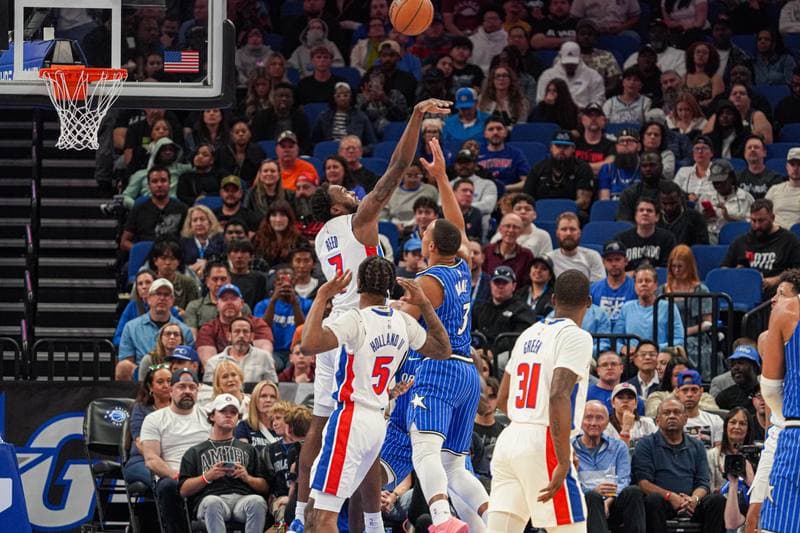 Basketball. NBA. Orlando Magic - Detroit Pistons. 08.12.2026