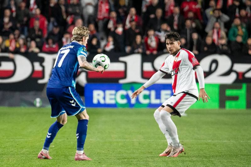 Football. UEFA Conference League. Rayo Vallecano - Samsunspor. 19.03.2026