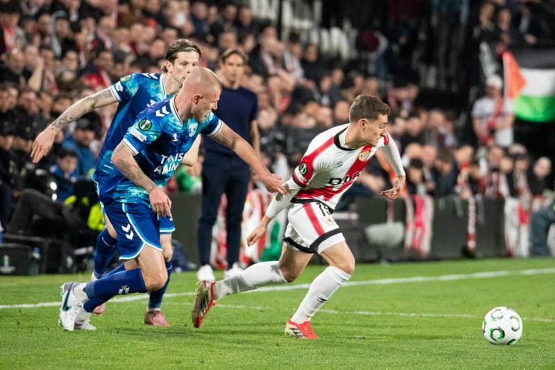 Football. UEFA Conference League. Rayo Vallecano - Samsunspor. 19.03.2026