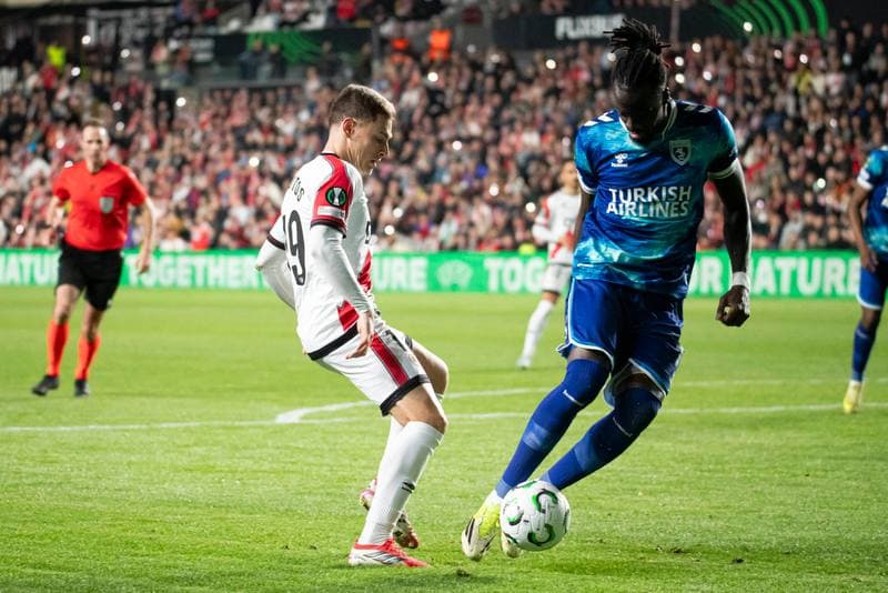Football. UEFA Conference League. Rayo Vallecano - Samsunspor. 19.03.2026