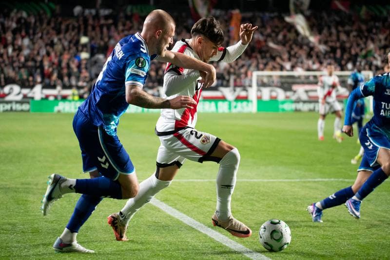 Football. UEFA Conference League. Rayo Vallecano - Samsunspor. 19.03.2026
