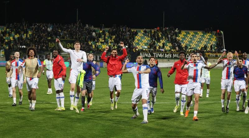 Football. UEFA Conference League. AEK Larnaca - Crystal Palace. 18.03.2026