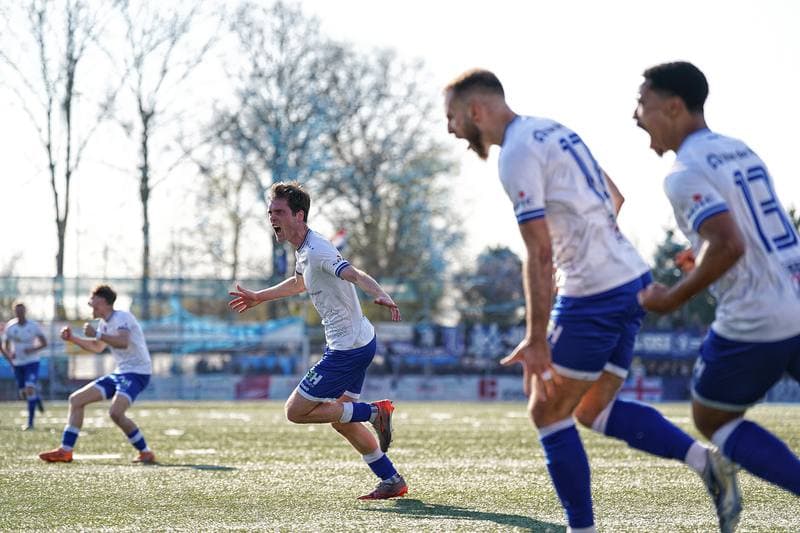 Football. Dutch Tweede Divisie. HSV Hoek - Quick Boys. 21.03.2026