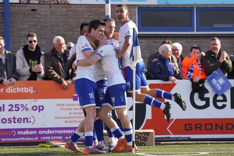 Football. Dutch Tweede Divisie. HSV Hoek - Quick Boys. 21.03.2026