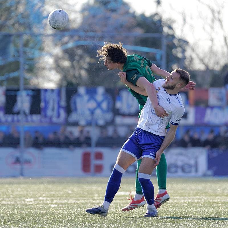 Football. Dutch Tweede Divisie. HSV Hoek - Quick Boys. 21.03.2026