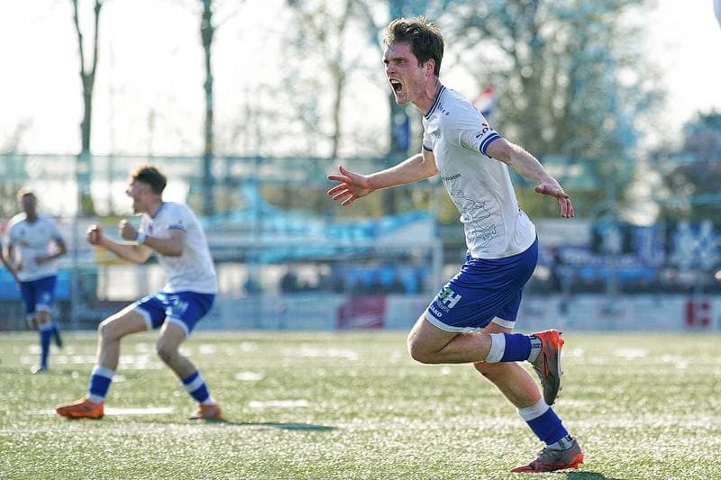Football. Dutch Tweede Divisie. HSV Hoek - Quick Boys. 21.03.2026