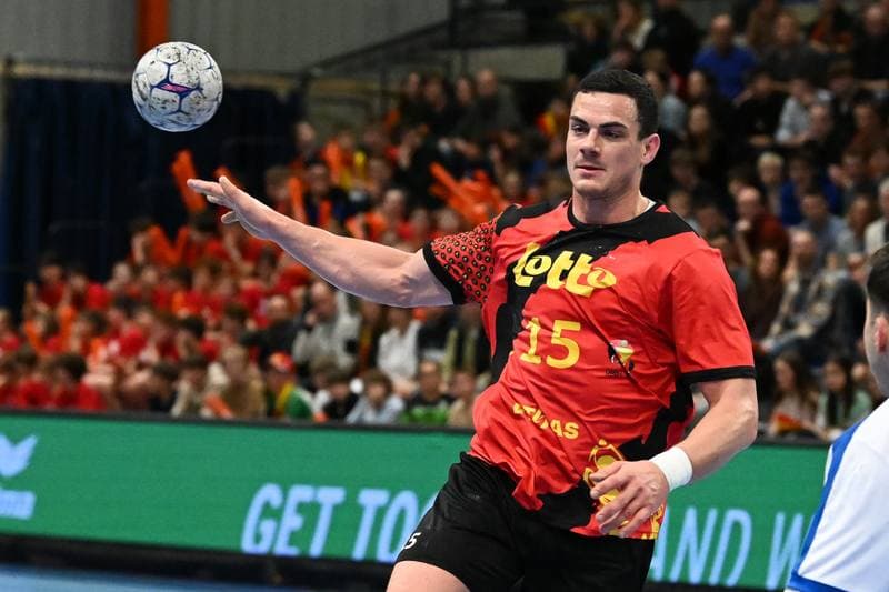 Handball. Men's World Championship Qualifiers. Belgium - Greece. 21.03.2026