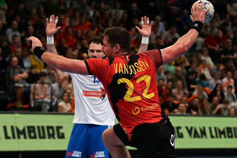 Handball. Men's World Championship Qualifiers. Belgium - Greece. 21.03.2026