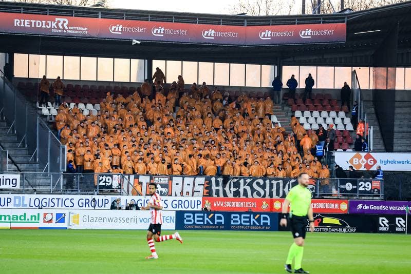Football. Eredivisie. Sparta - Volendam. 21.03.2026