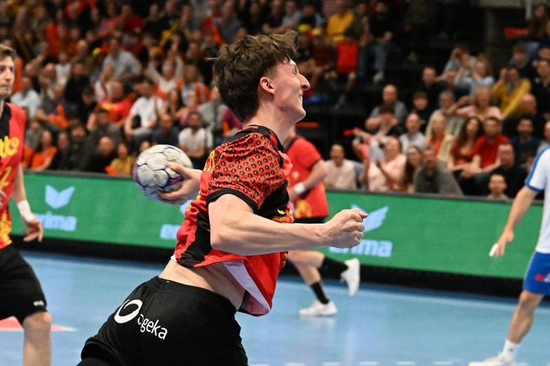 Handball. Men's World Championship Qualifiers. Belgium - Greece. 21.03.2026