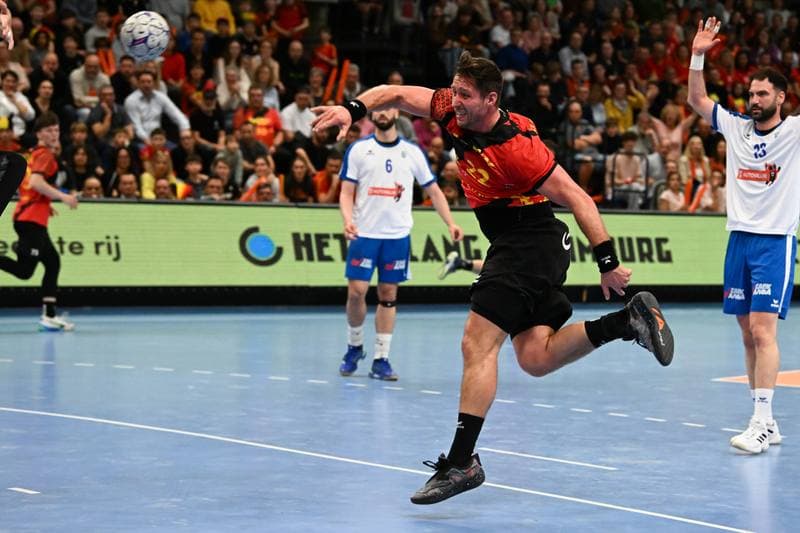 Handball. Men's World Championship Qualifiers. Belgium - Greece. 21.03.2026