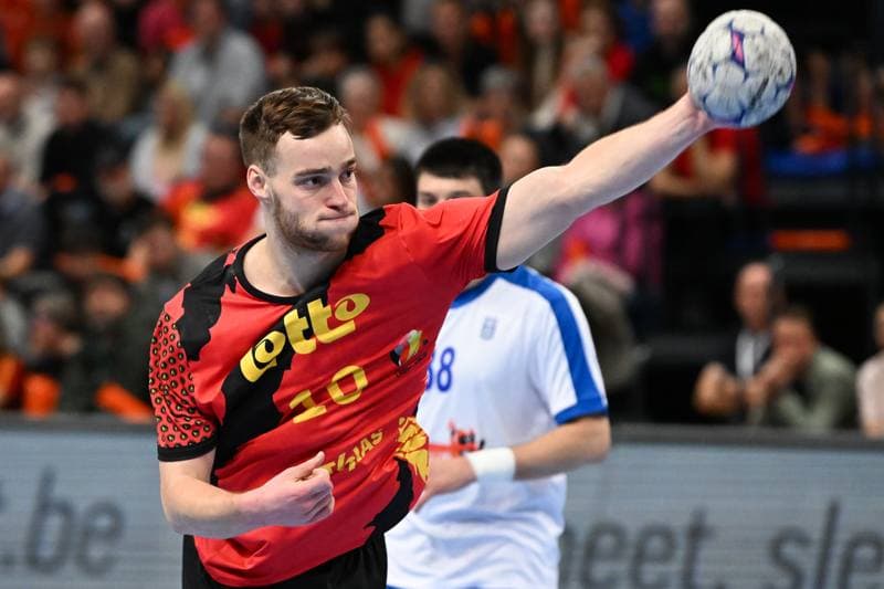 Handball. Men's World Championship Qualifiers. Belgium - Greece. 21.03.2026