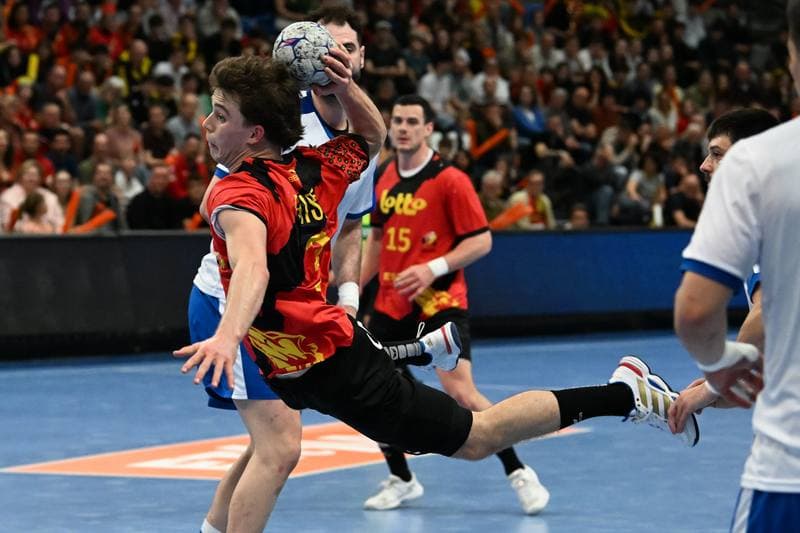 Handball. Men's World Championship Qualifiers. Belgium - Greece. 21.03.2026