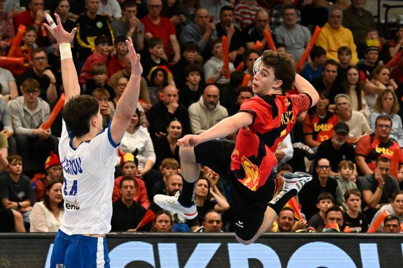 Handball. Men's World Championship Qualifiers. Belgium - Greece. 21.03.2026