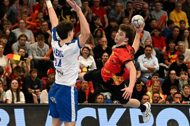 Handball. Men's World Championship Qualifiers. Belgium - Greece. 21.03.2026