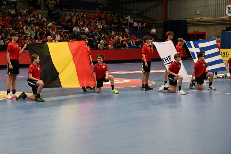 Handball. Men's World Championship Qualifiers. Belgium - Greece. 21.03.2026