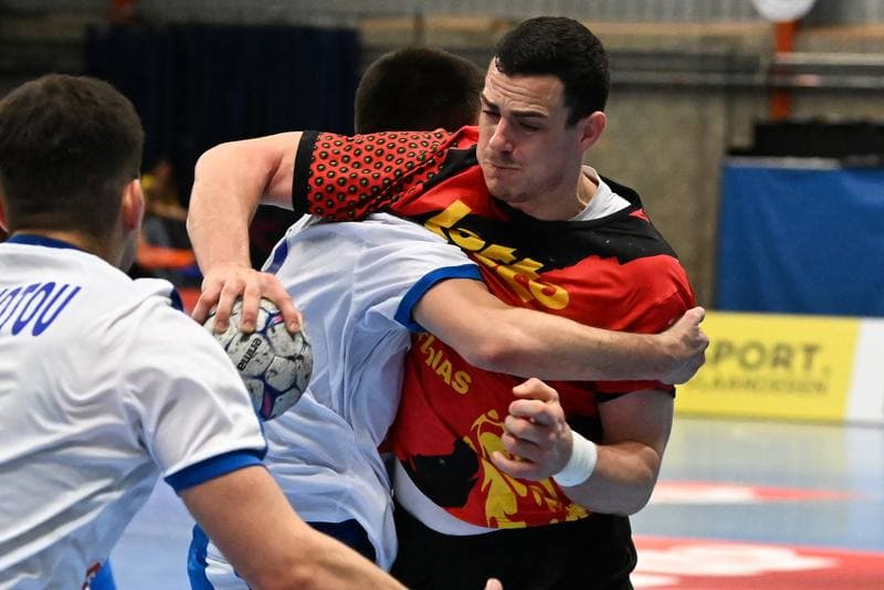 Handball. Men's World Championship Qualifiers. Belgium - Greece. 21.03.2026