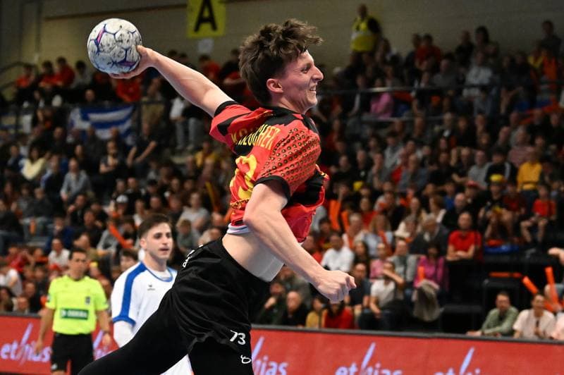 Handball. Men's World Championship Qualifiers. Belgium - Greece. 21.03.2026
