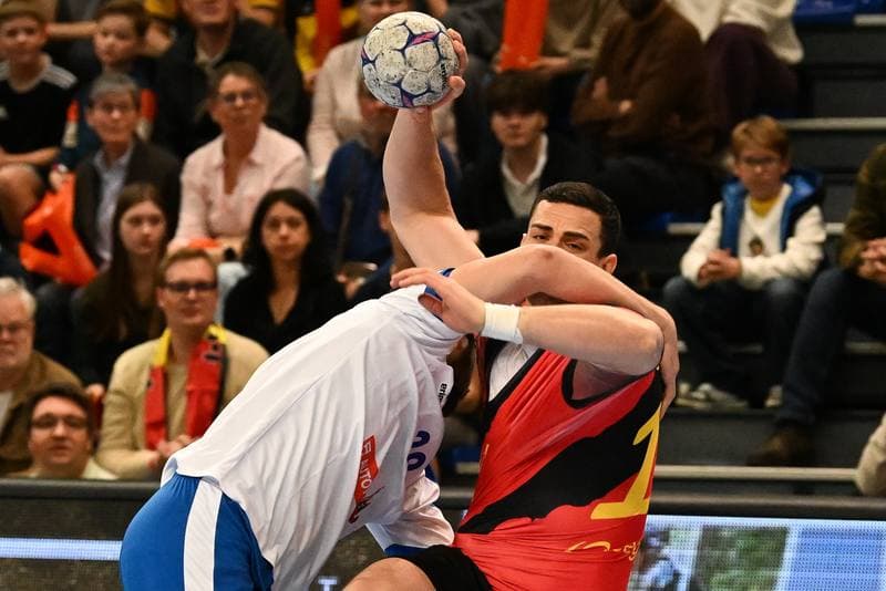 Handball. Men's World Championship Qualifiers. Belgium - Greece. 21.03.2026