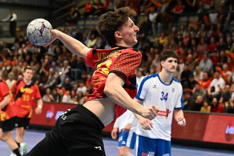 Handball. Men's World Championship Qualifiers. Belgium - Greece. 21.03.2026