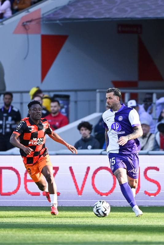 Football. Ligue 1 McDonald's. Toulouse - FC Lorient. 21.03.2026
