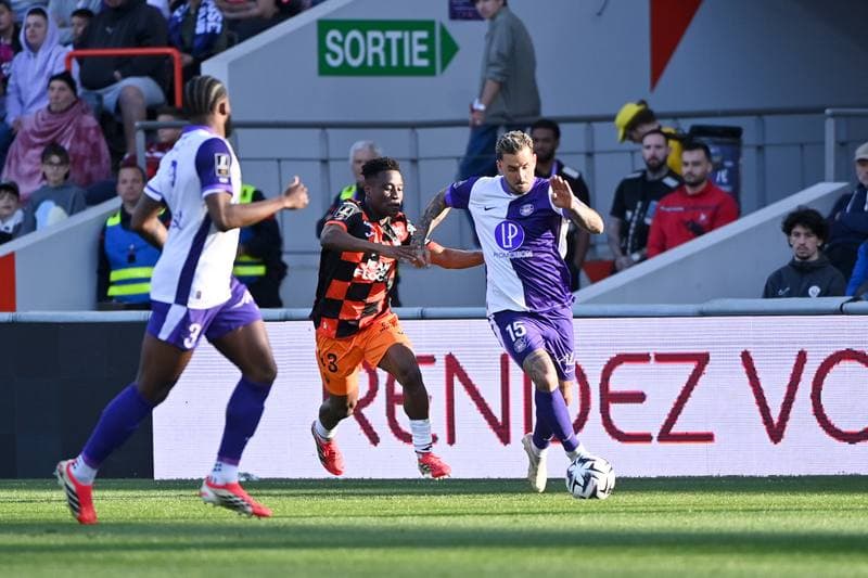 Football. Ligue 1 McDonald's. Toulouse - FC Lorient. 21.03.2026