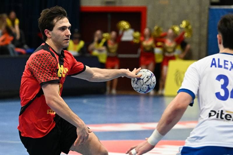 Handball. Men's World Championship Qualifiers. Belgium - Greece. 21.03.2026
