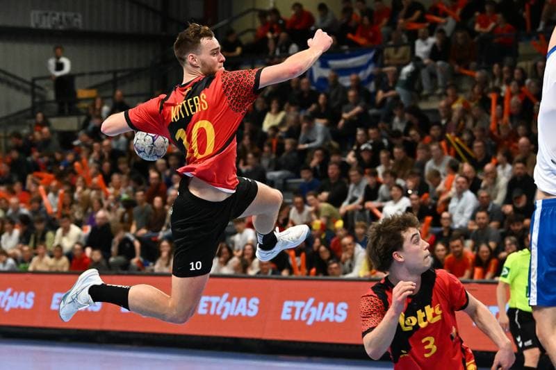 Handball. Men's World Championship Qualifiers. Belgium - Greece. 21.03.2026
