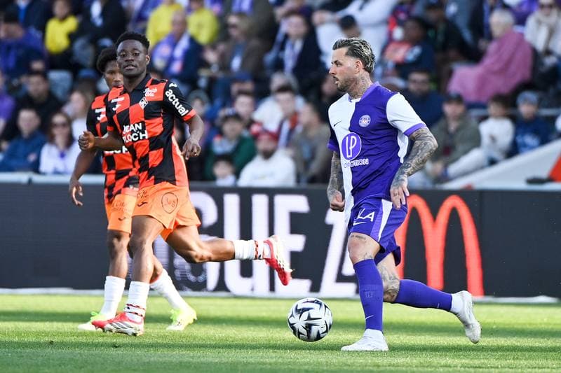 Football. Ligue 1 McDonald's. Toulouse - FC Lorient. 21.03.2026