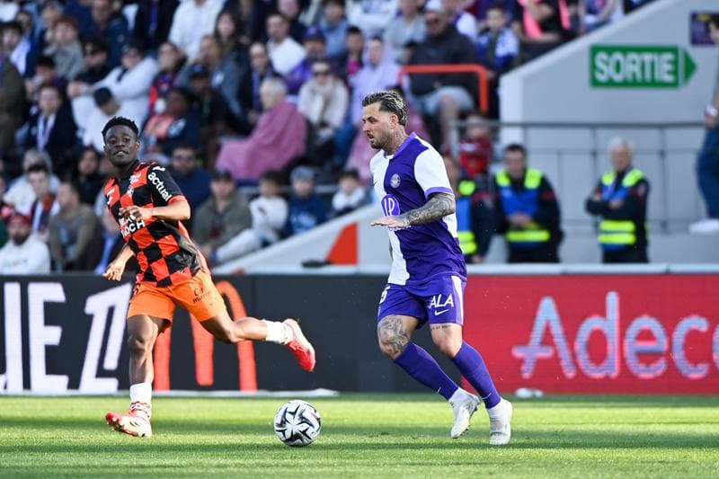 Football. Ligue 1 McDonald's. Toulouse - FC Lorient. 21.03.2026