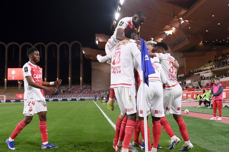 Football. Ligue 1. AS Monaco - Angers SCO. 28.02.2026