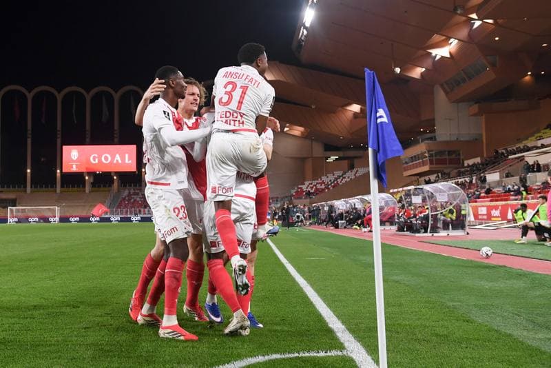 Football. Ligue 1. AS Monaco - Angers SCO. 28.02.2026