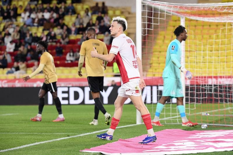 Football. Ligue 1. AS Monaco - Angers SCO. 28.02.2026