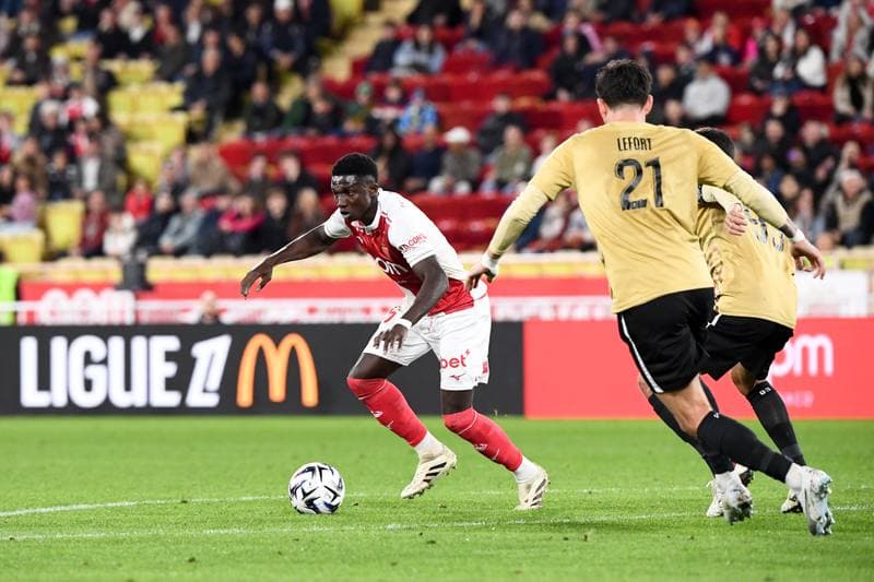 Football. Ligue 1. AS Monaco - Angers SCO. 28.02.2026