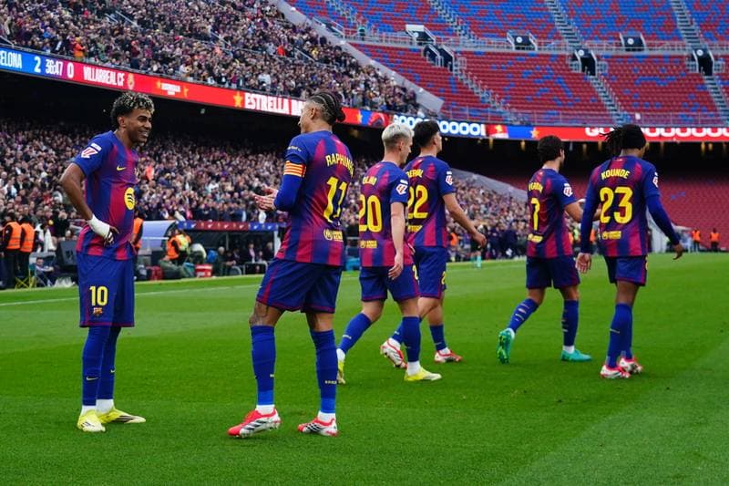 Football. La Liga EA Sports. FC Barcelona - Villarreal CF. 28.02.2026