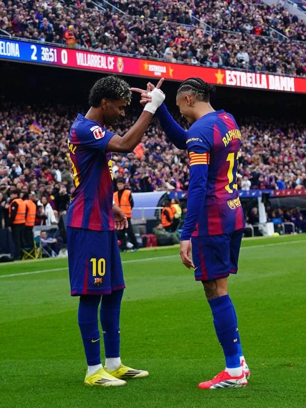 Football. La Liga EA Sports. FC Barcelona - Villarreal CF. 28.02.2026
