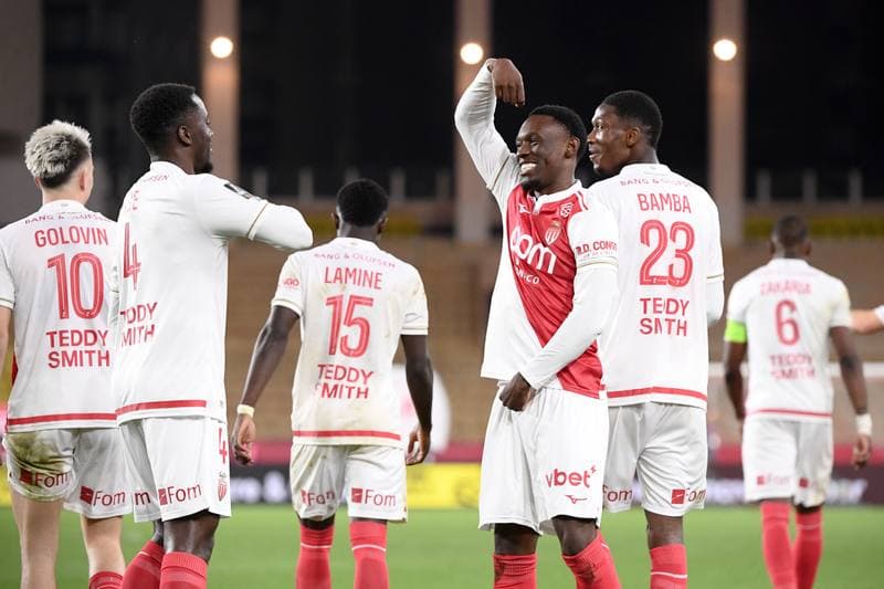 Football. Ligue 1. AS Monaco - Angers SCO. 28.02.2026