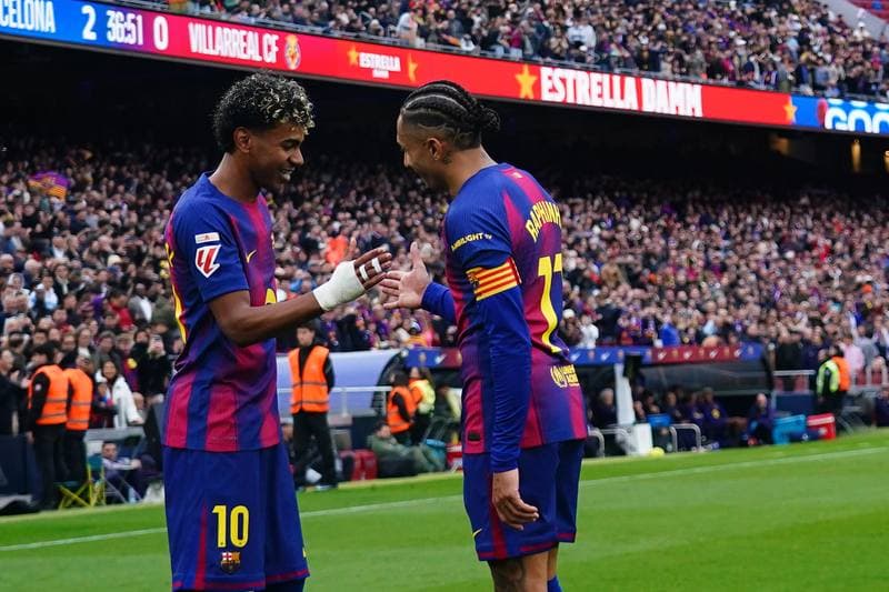 Football. La Liga EA Sports. FC Barcelona - Villarreal CF. 28.02.2026