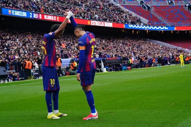 Football. La Liga EA Sports. FC Barcelona - Villarreal CF. 28.02.2026